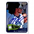 A.J. Vukovich autograph